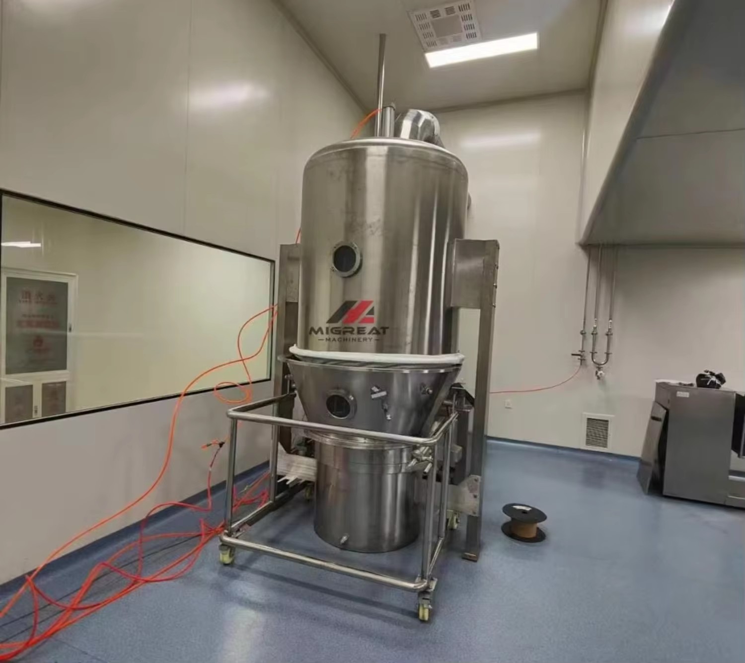 Energy Saving Fluidized Bed Dryer for Sugar Powder Salt Starch Granule Drying Manufacturing Facility