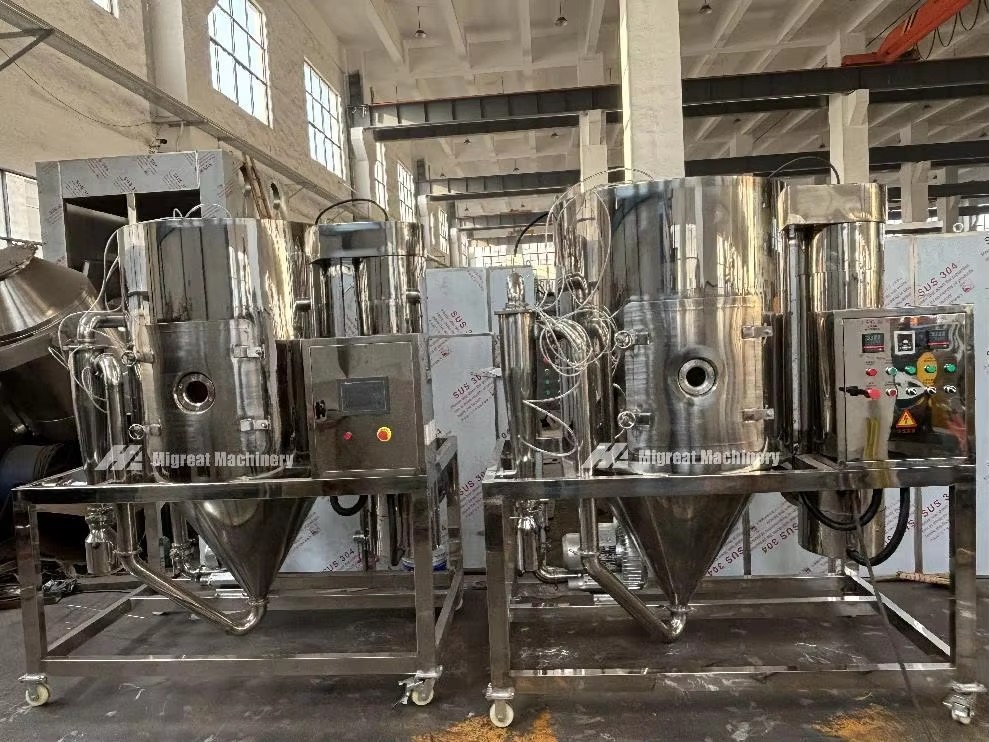 Continuous Working Spray Dryer Machine for Yeast Yeast Extract Enzyme Preparation Powder Manufacturing