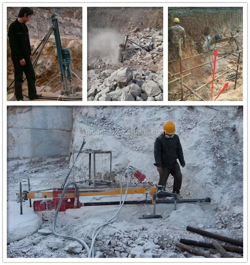 Small Portable Pneumatic Gold Mining Borehole Drill Rig Machinery for Drilling