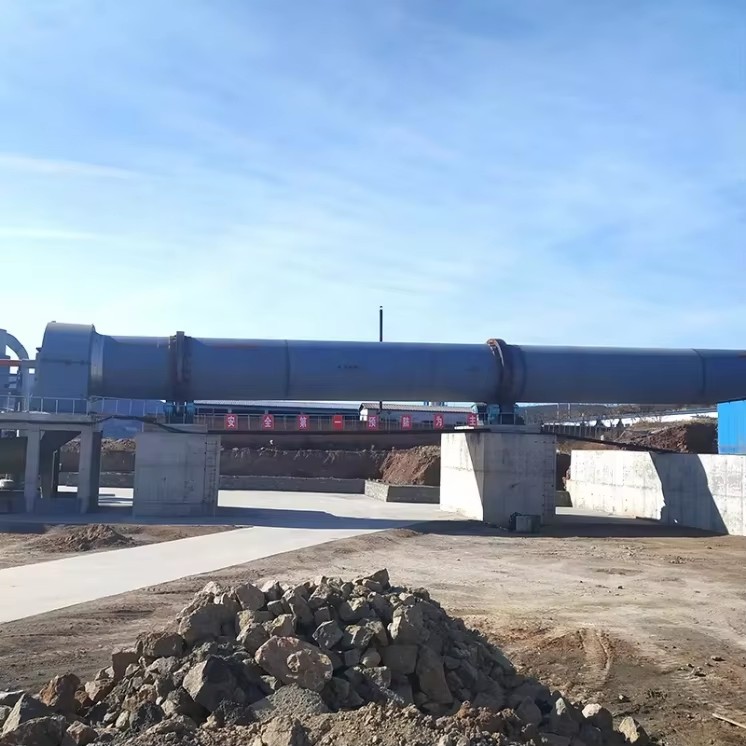 Small Rotary Kiln Sale Natural Gas Rotary Kiln Catalyst Direct Fired Continuous Rotary Kiln 100 TPD