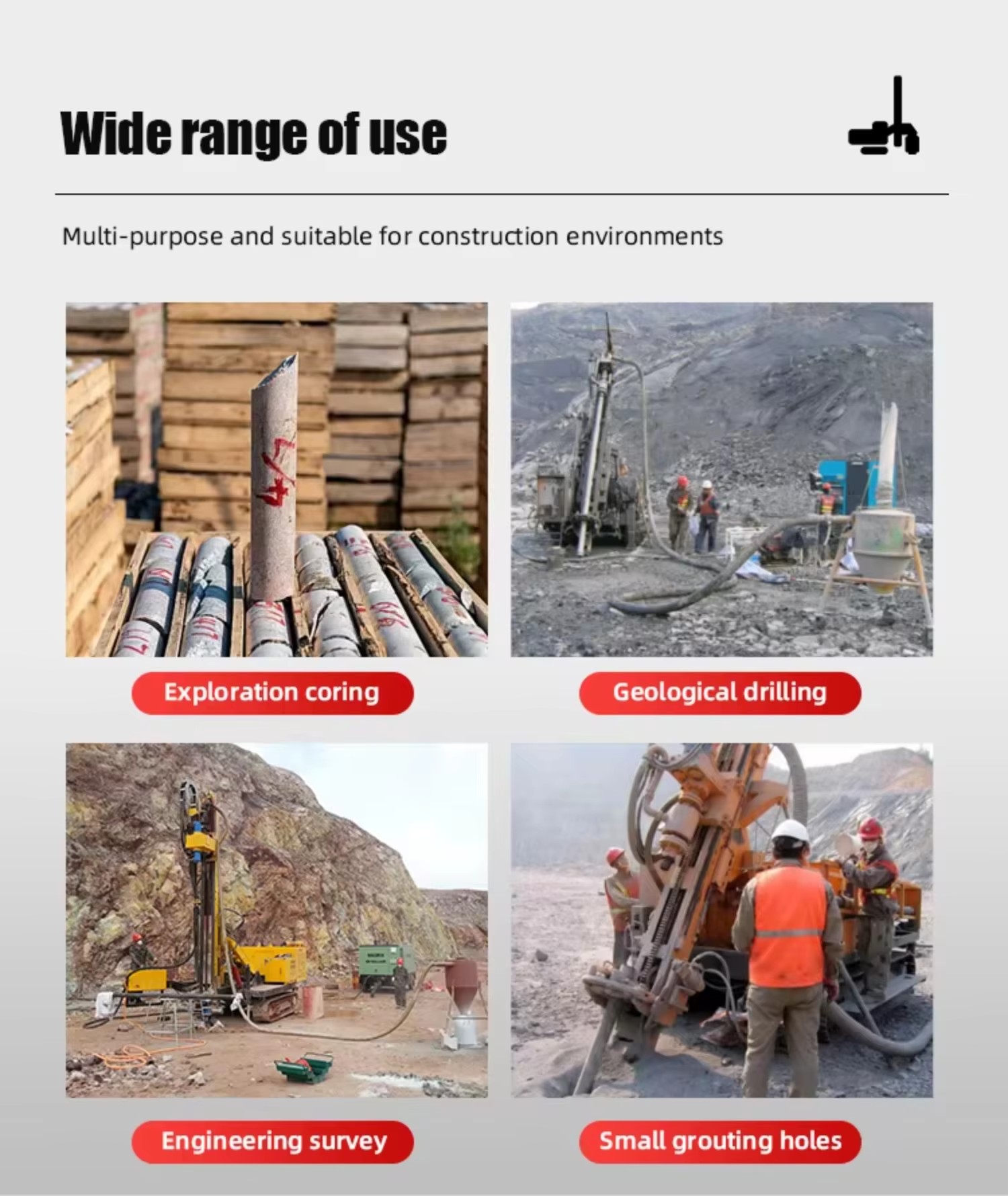500M Hydraulic Air Lift Reverse Circulation Drilling Rig Used for Water Well Borehole Core Mining Hammer RC Drill Rig Machine