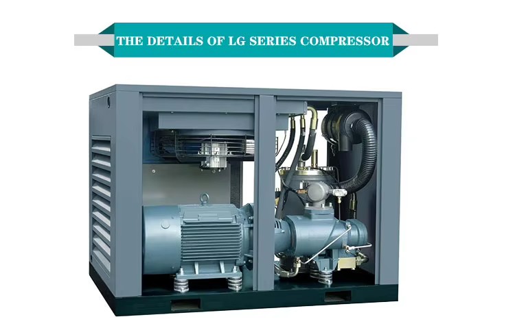 Good Sale Model Oil Inject Silence Energy Saving Motor 50HP 37kw Inverter Screw air Compressor