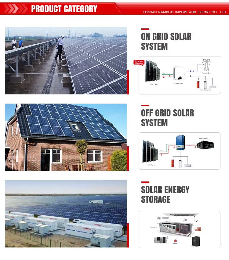 Kit Solar 5000watt 10000w Home Solar Electricity Generation System Price