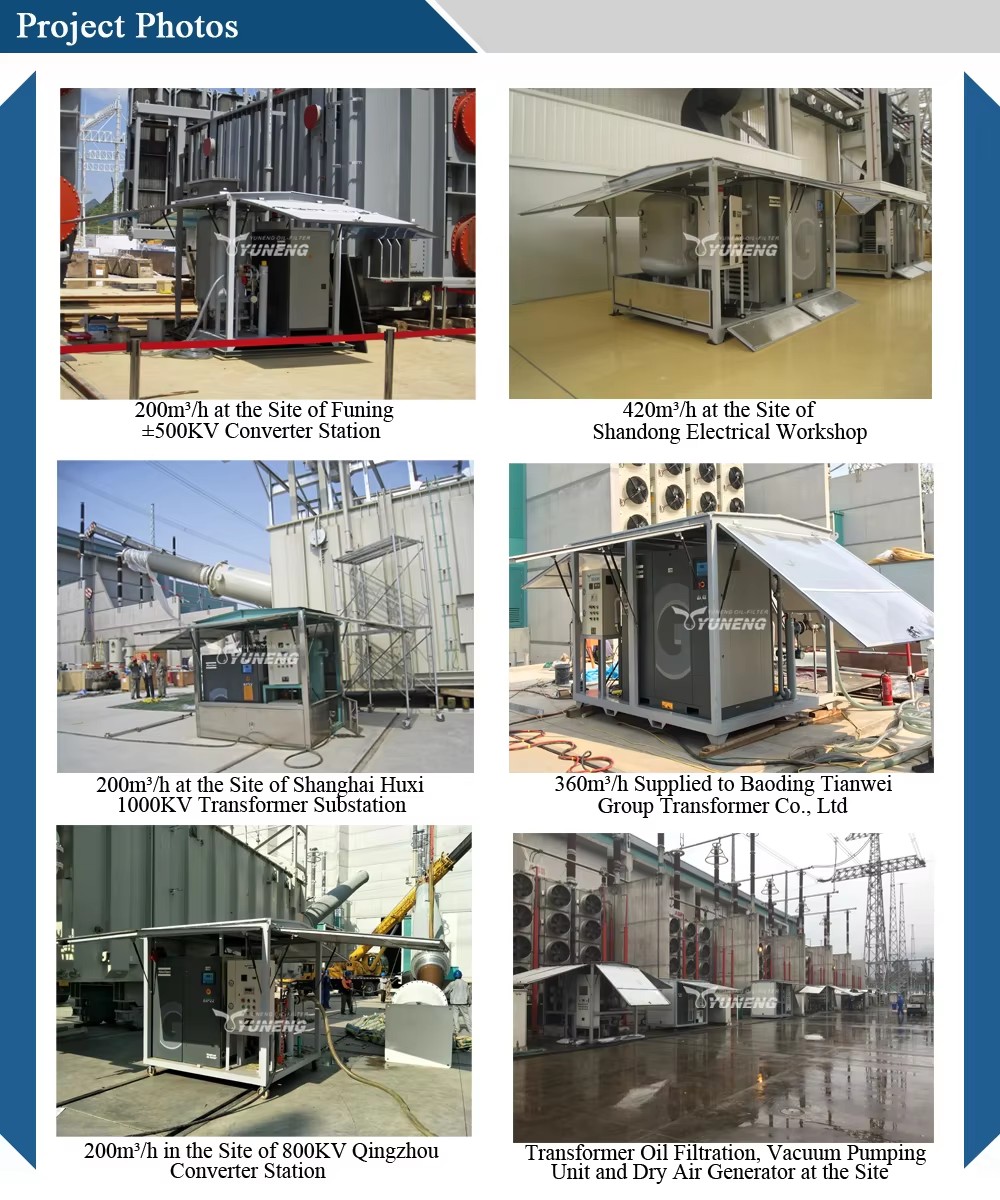 Transformer Drying Equipment, Air Dryer Machine,Transformer OIl Tank Clean or Transformer Repair