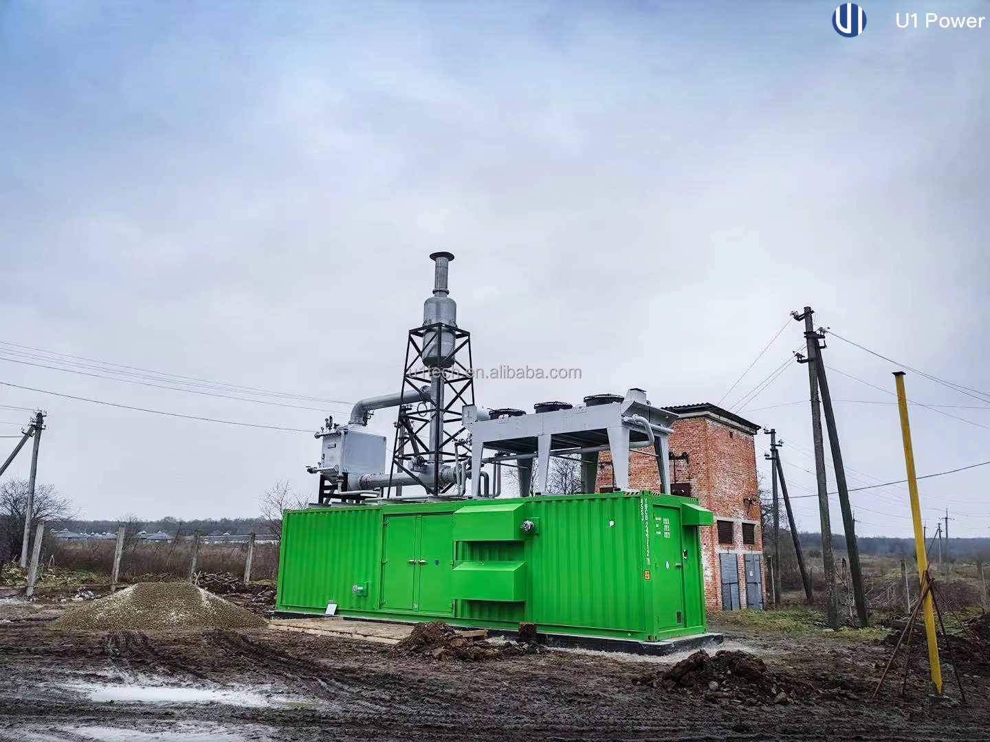 2025 Breakthrough Generating Electricity Engine Green Power Plant Natural Gas Generator Mini Gas-turbine
