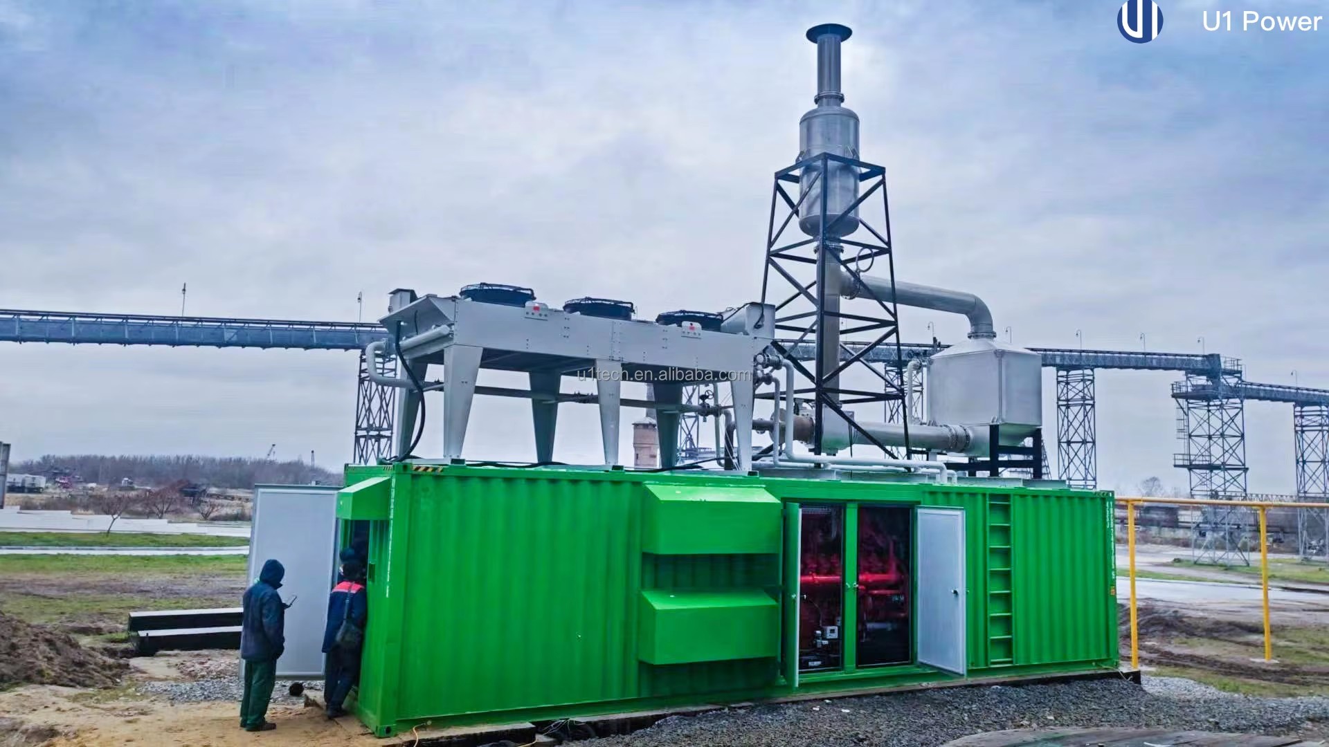 2025 Breakthrough Generating Electricity Engine Green Power Plant Natural Gas Generator Mini Gas-turbine