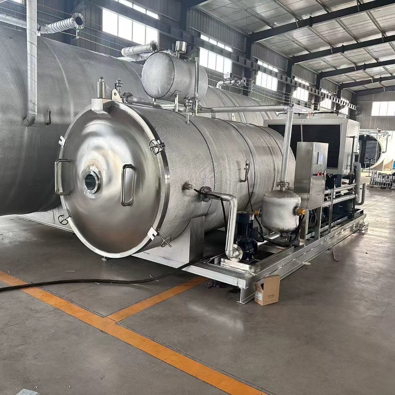 High Quality 100kg Industrial Freeze Drying Dryer for Furit Liofilizador Commercial Food Vegetable Dehydrator Machine Price