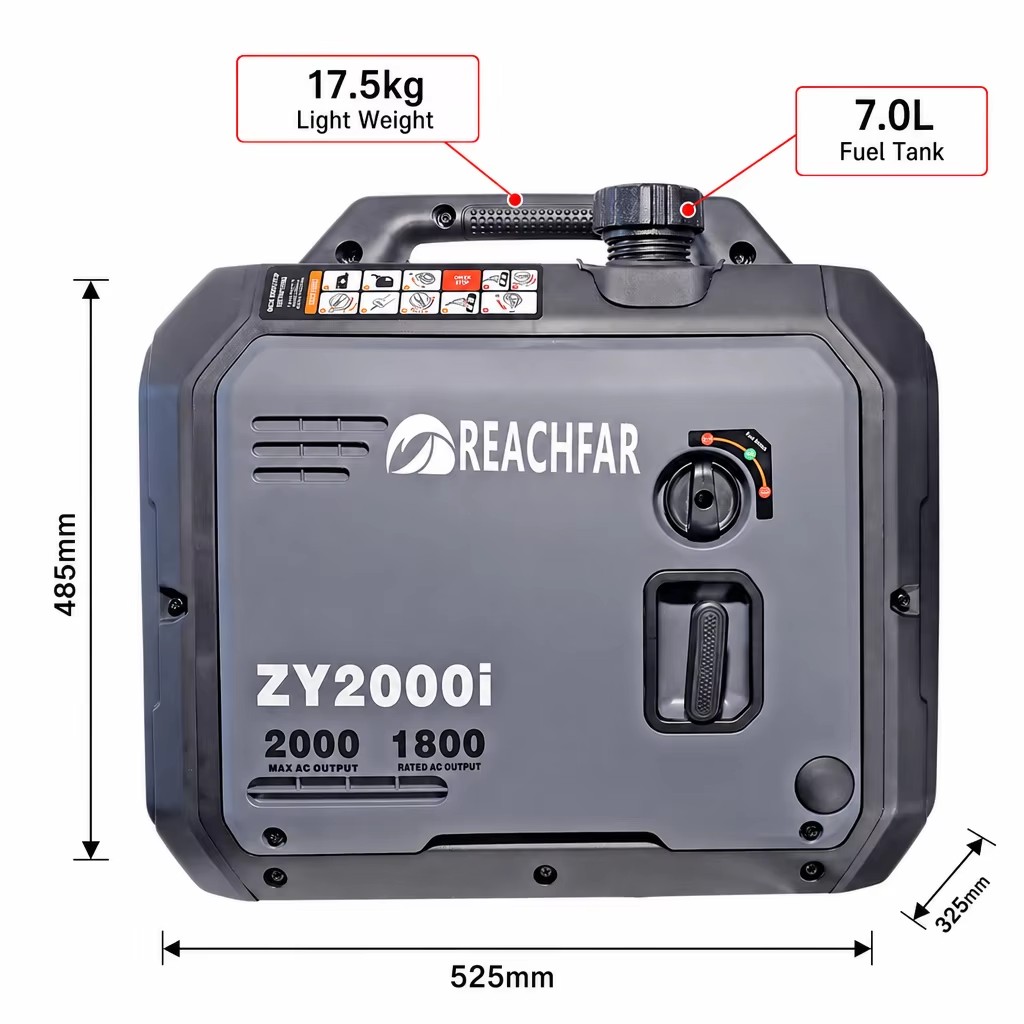 Auto-Start 4-Stroke Generator 50/60Hz, Portable Home & Camping Power