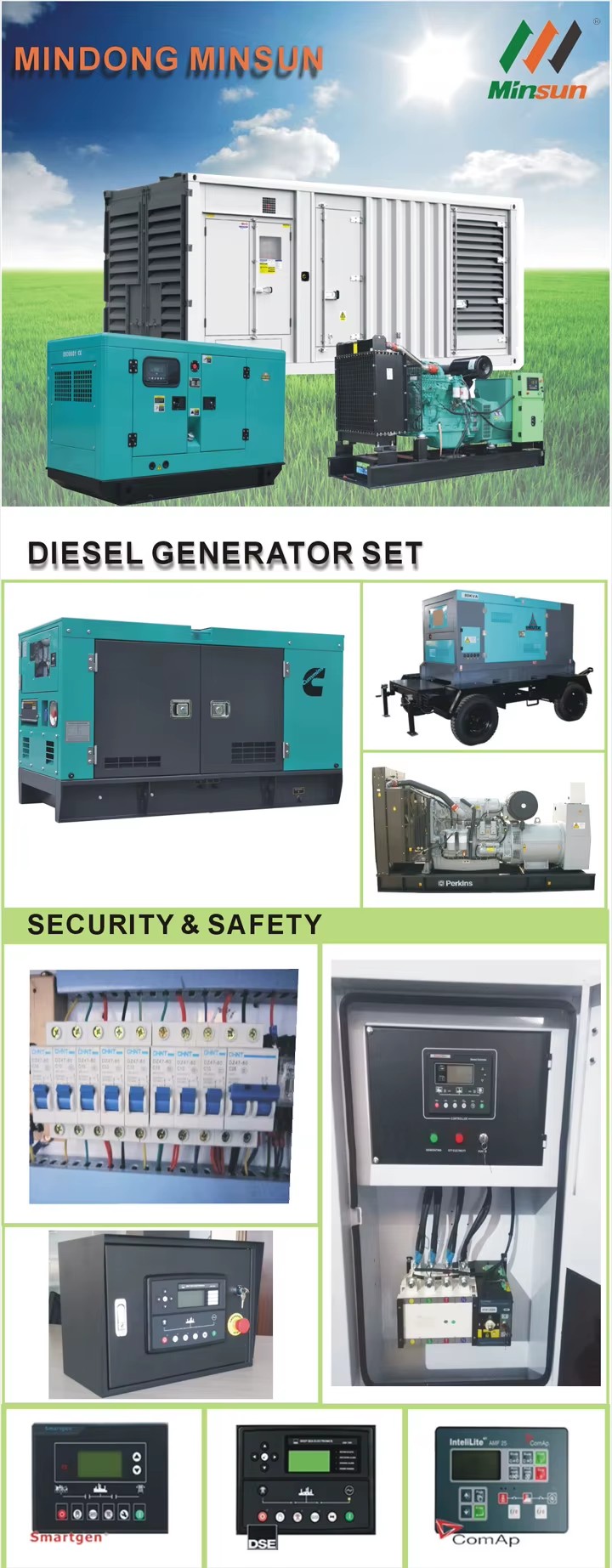 Small diesel Electricity Generator for Home Use