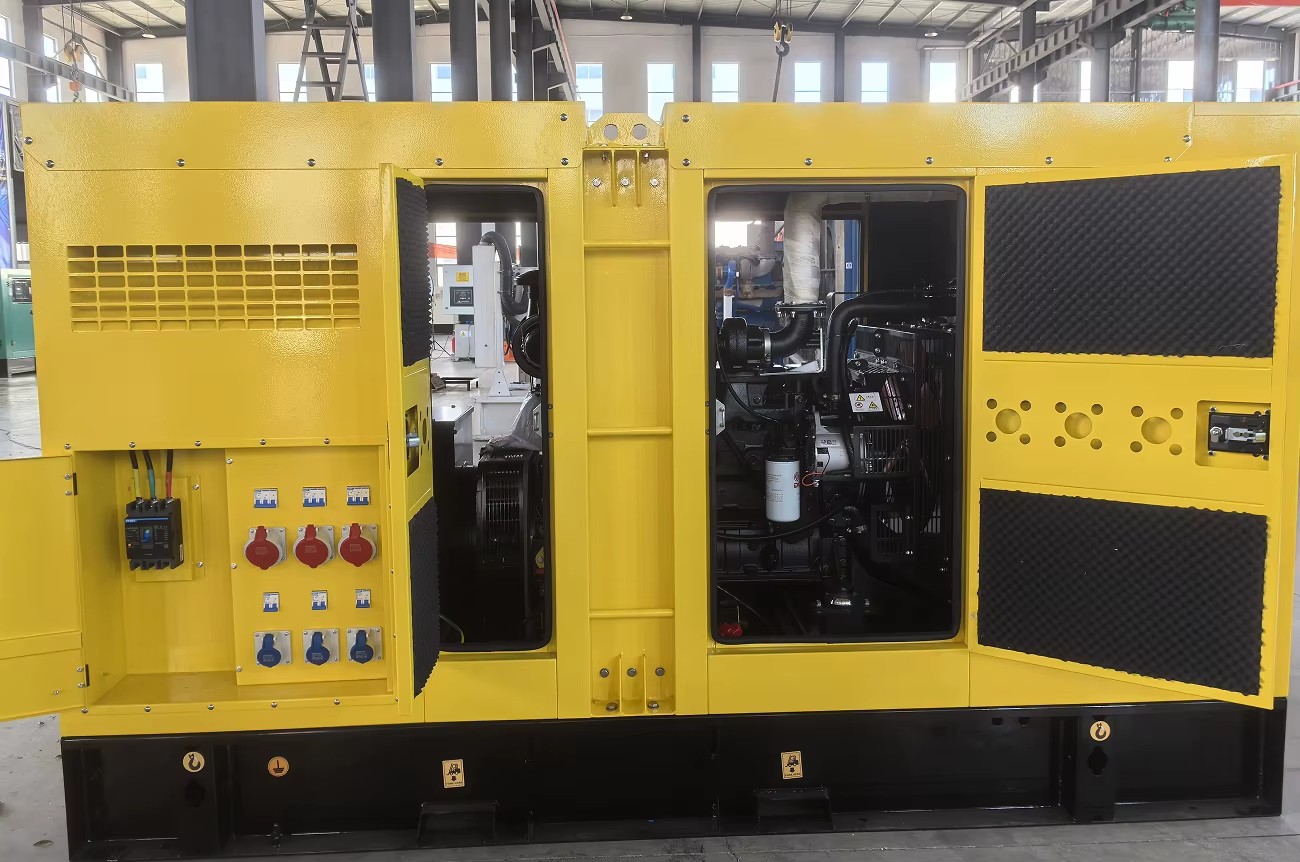 Super Silent 120KVA 140KVA Diesel Generator100KW 110KW Genset Diesel Electricity Generation With Convenient Sockets