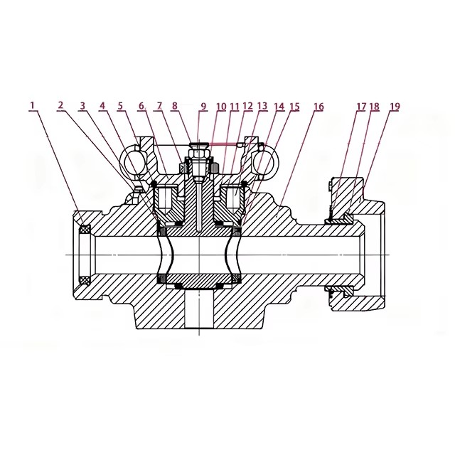 Forged Alloy Steel Low Torque Plug Valve Oil 105Mpa Fig 1502 Union End High Pressure for Wellhead Manifold