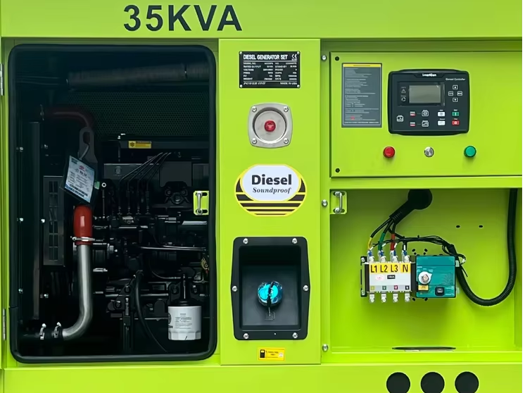 50/60Hz 25kVA 30kVA 35kVA 40kVA 50kVA Low Noise Silent Diesel Generators Industrial Générateur De Courant Electricity Generation