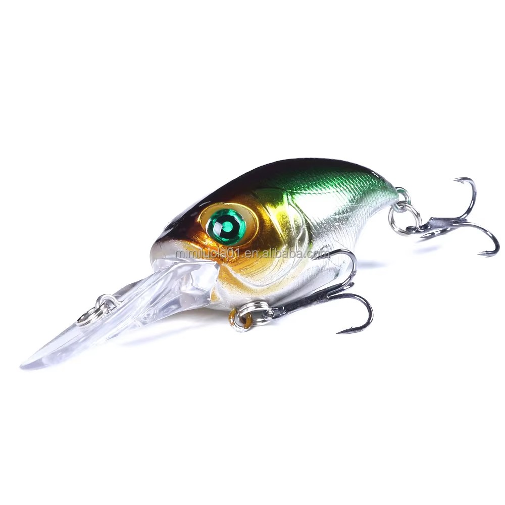 Wholesale CB057 7.5cm 11g Artificial ABS Hard Plastic Crankbaits Fishing Lures