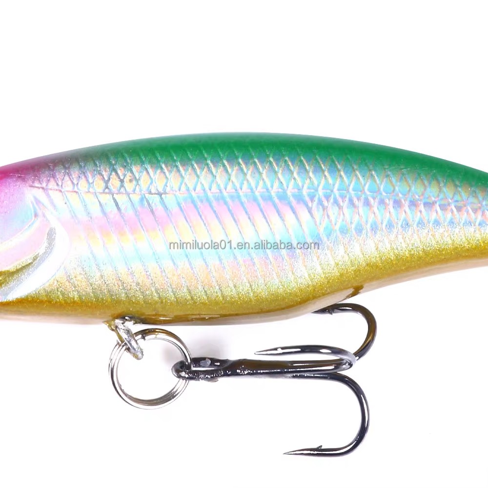 Wholesale MI150 6cm 4.3g Artificial ABS Hard Plastic Bait Minnow Fishing Lures