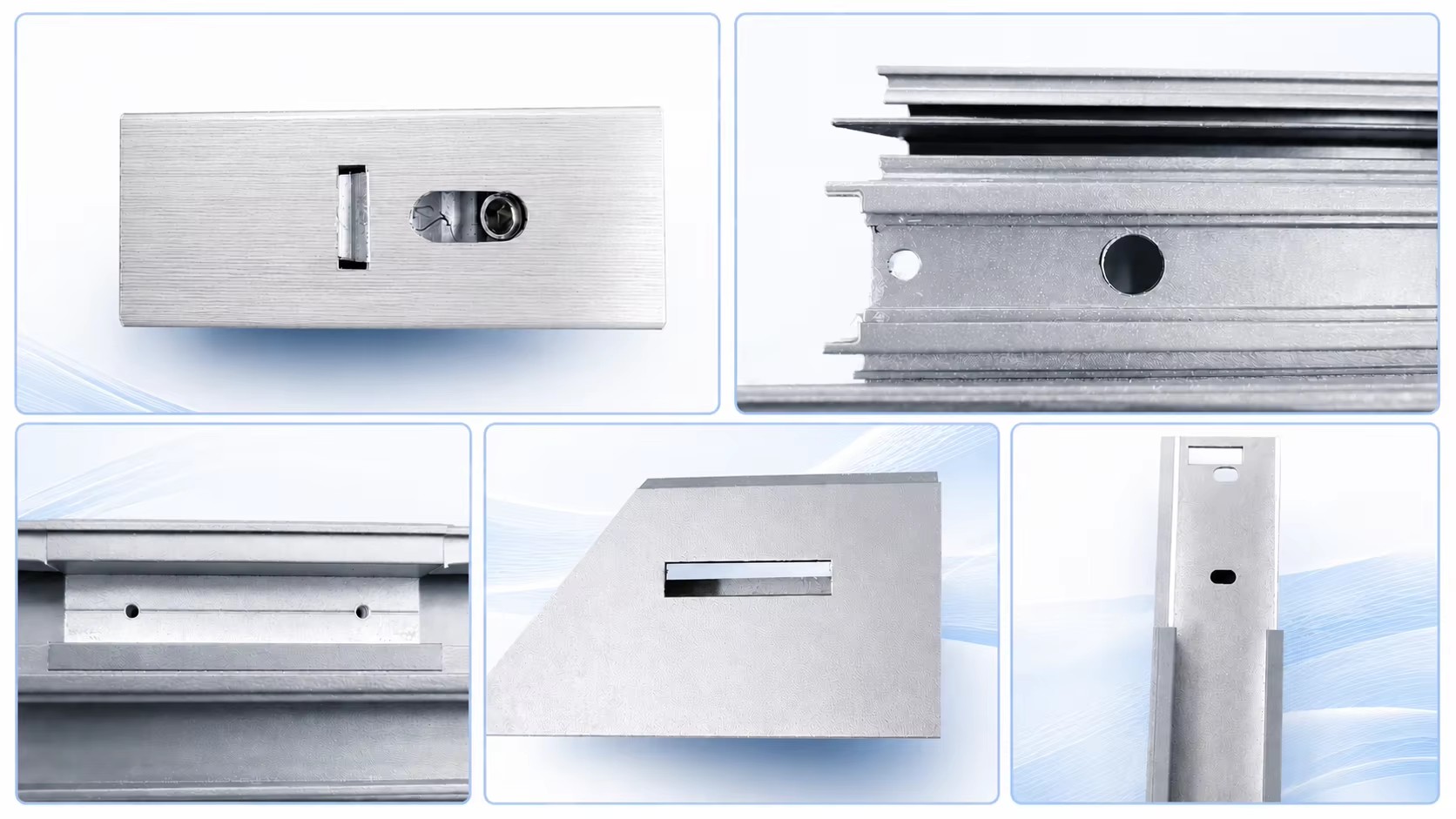 Window Frame Corner Bracket Connection Holes Aluminum Carbon Steel Pneumatic Punch Gun High-Performance Punching Tool Easy