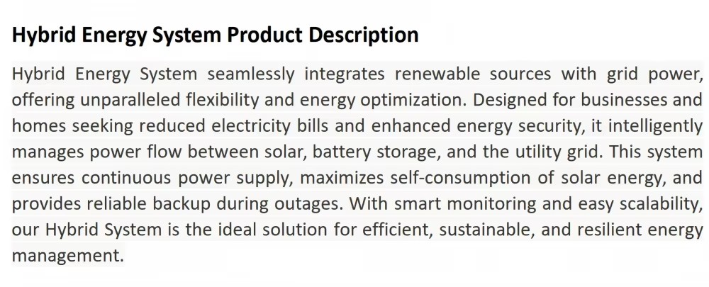Product detail