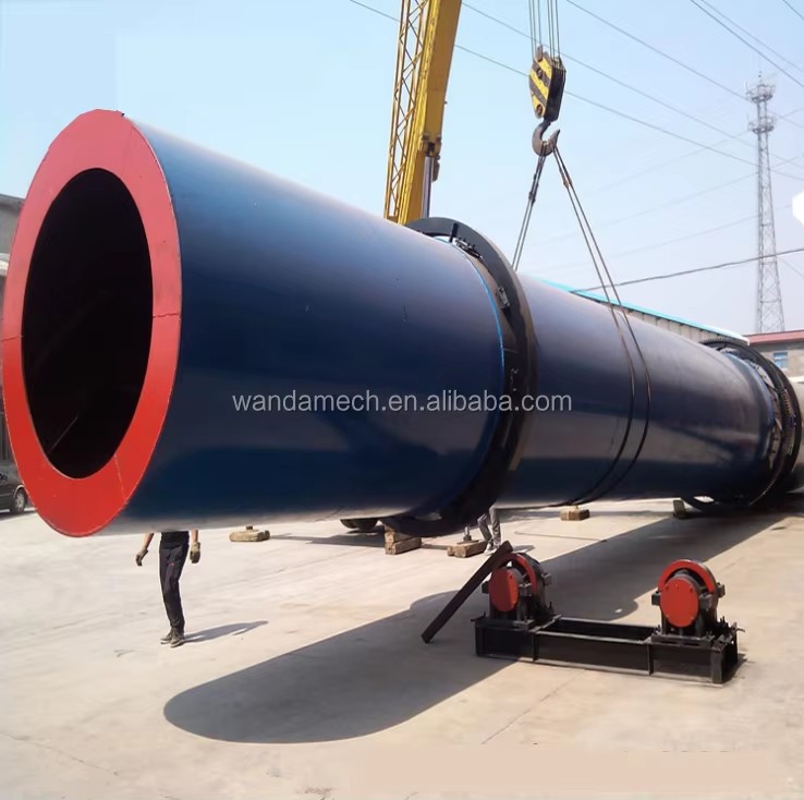 Environmental protection and Energy Saving High Capacity Efficiency Industrial Standard Biomass Rotary Coal Drum Dryer