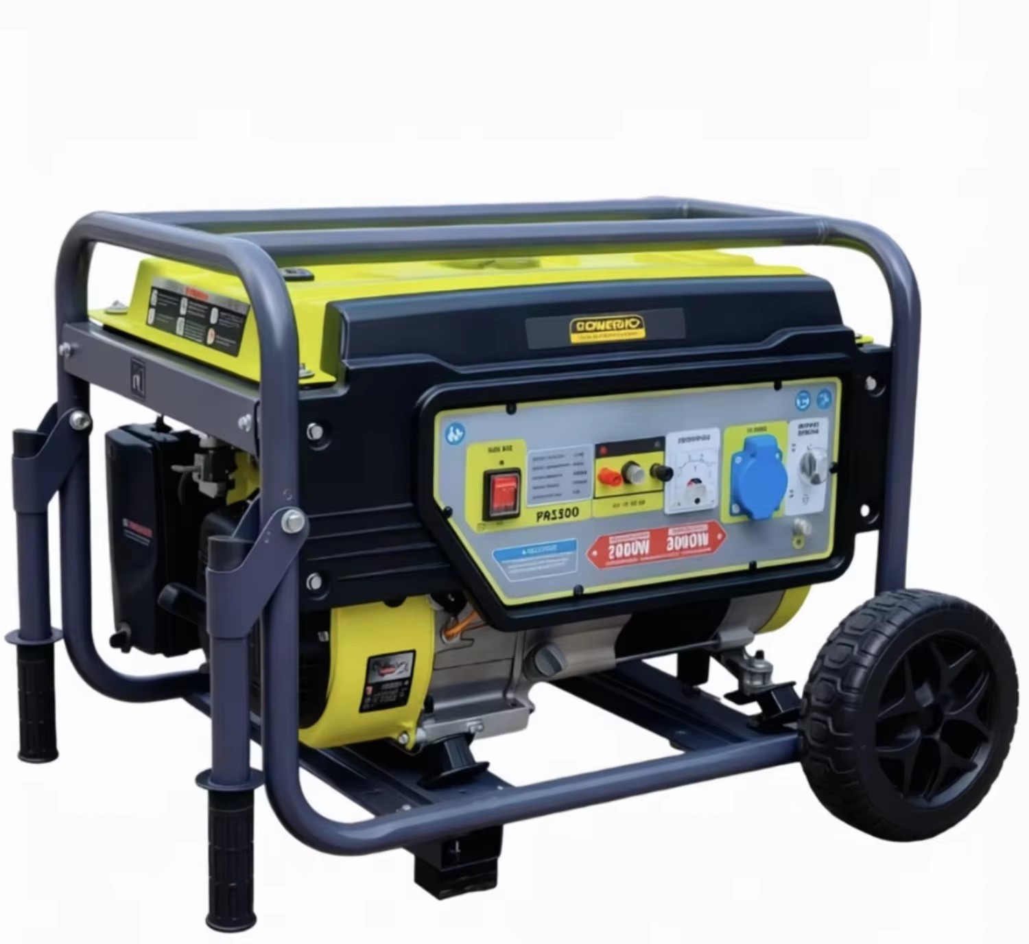 Portable Gasoline Genset / 220V Single Phase 50/60Hz / 15L Tank / Emergency Backup & Home Use
