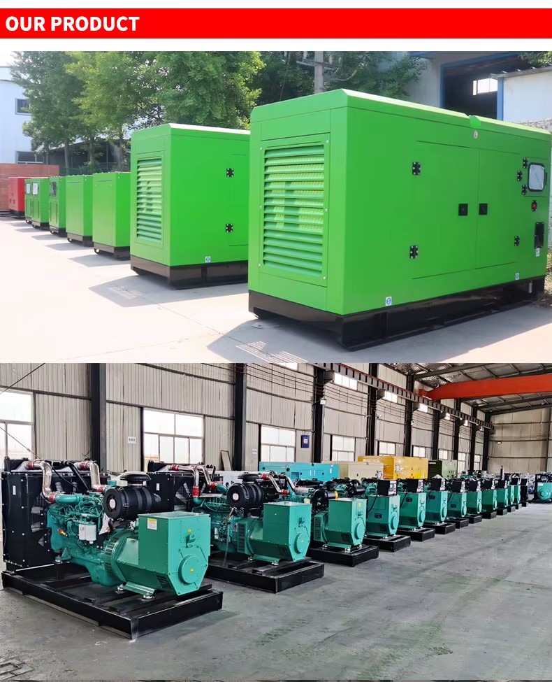 Diesel Generators 20kva-400kw Silent Type 24V DC Electric Start Water Cooled 1800 RPM