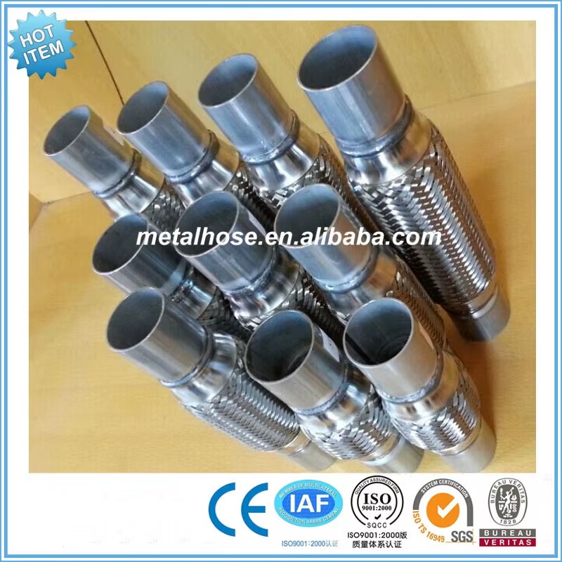 DIN 0.2 2 MM XC Stainless Steel Galvanized Flexible Exhaust Pipe 6M Automotive Exhaust Hose for Generators Cutting Welding