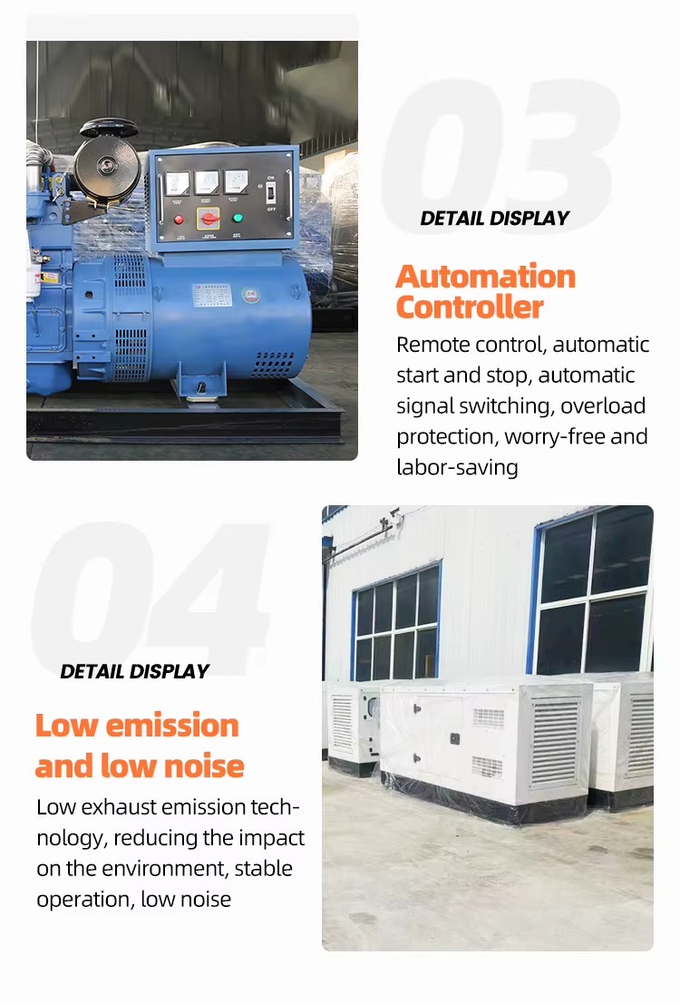 Three Phase Diesel Generators 30kw 50kw 100kw