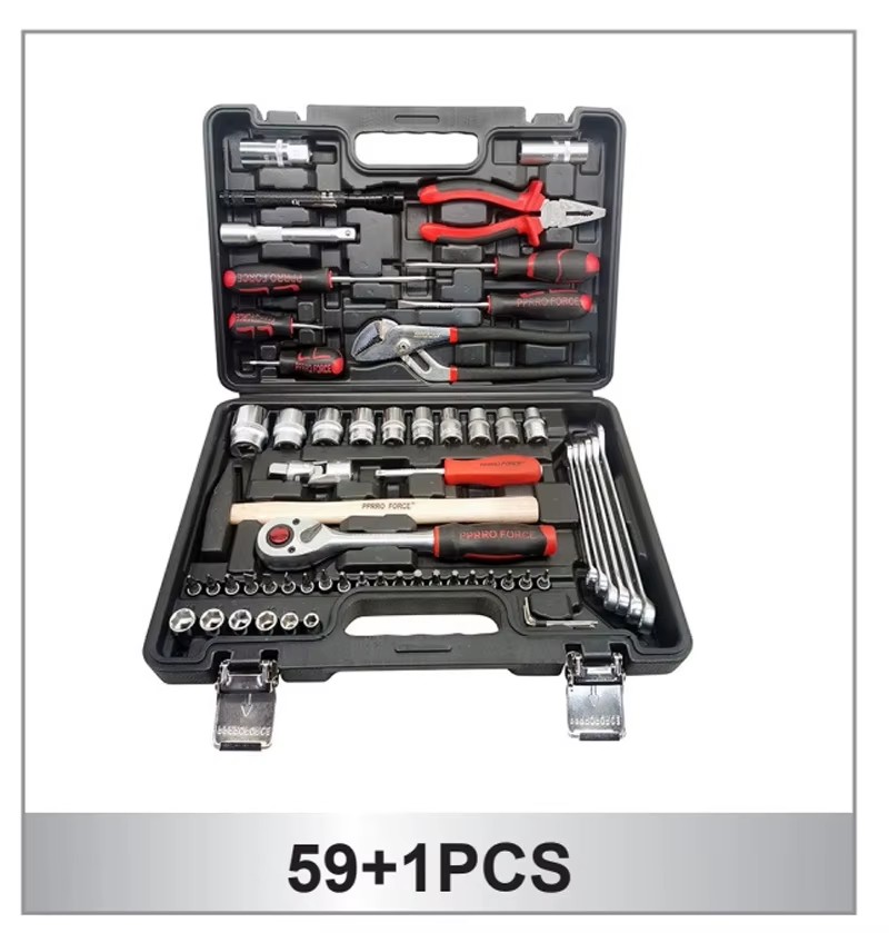 25 Pcs to 82 Pcs Hardware Tool Set Tool Kit Suitable for Various Application Occasions