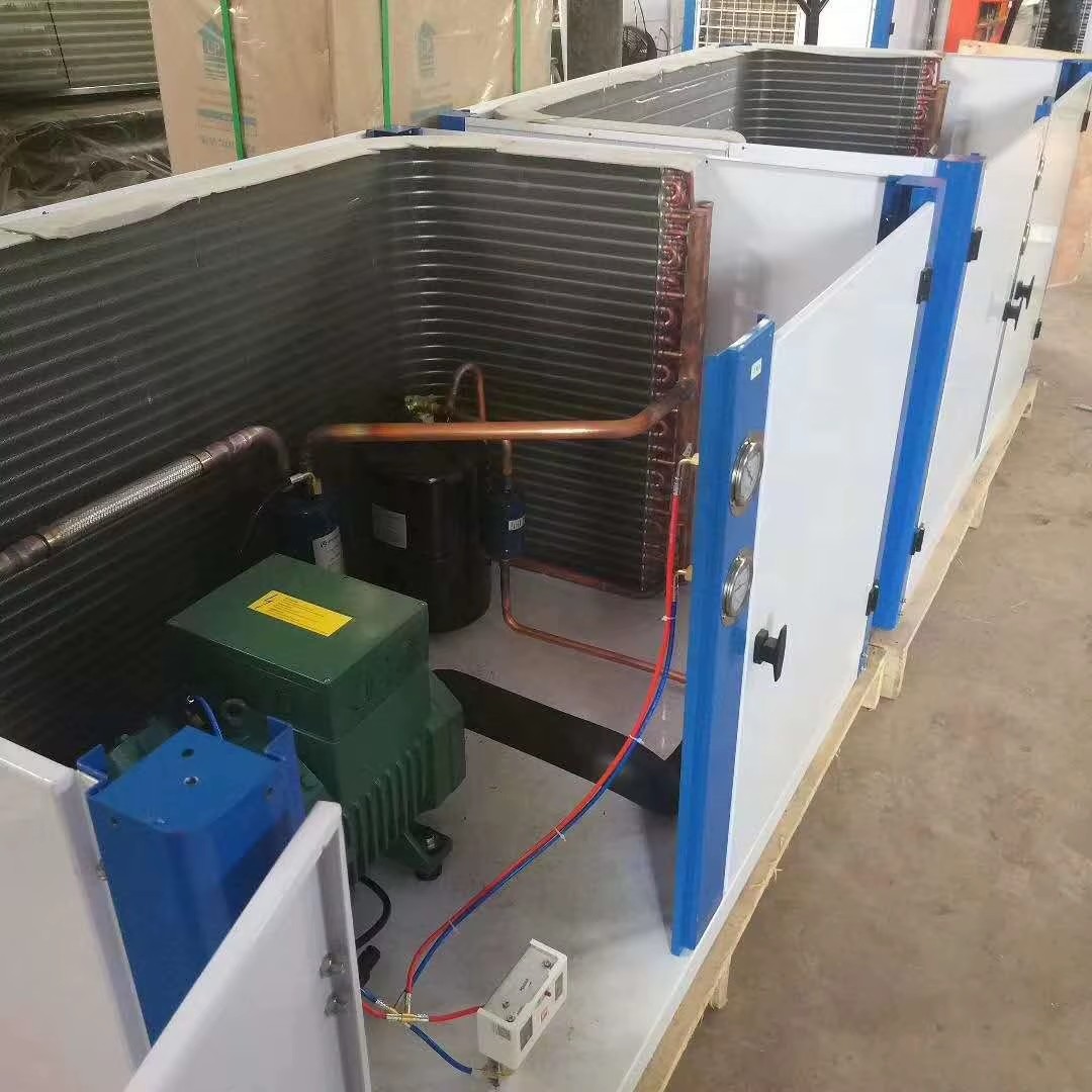 Energy Saving Copeland Hermetic Compressor 2P~15P 380V R410A Condensing Unit for Cold Room & Freezer