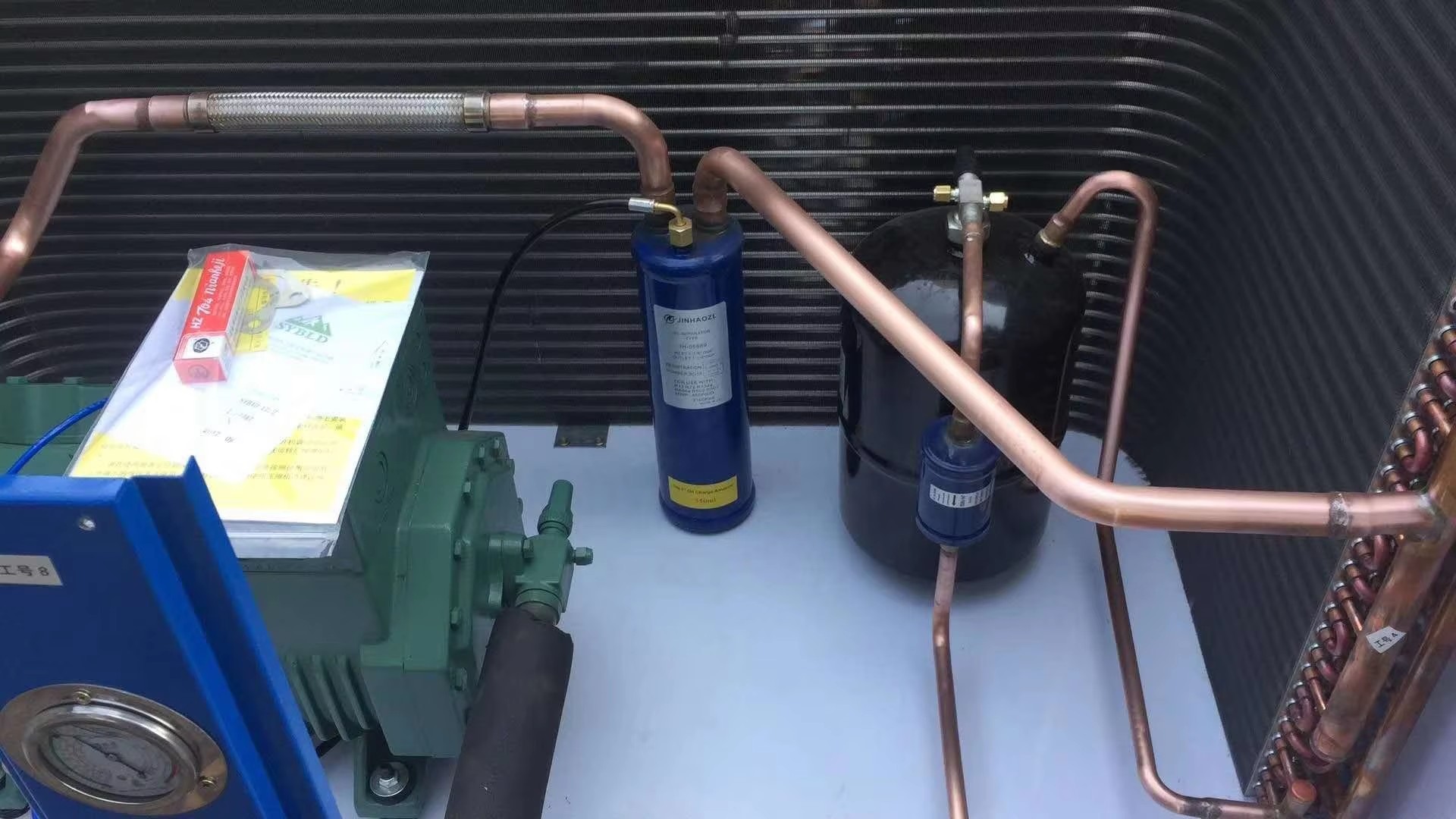 Energy Saving Copeland Hermetic Compressor 2P~15P 380V R410A Condensing Unit for Cold Room & Freezer