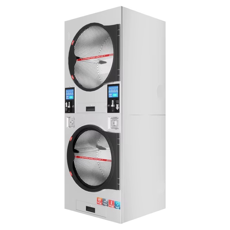 High Efficiency Fully Automatic Commercial Laundry Dryer Industrial Clothes Drying Machine Stable Energy Saving for Laundromat