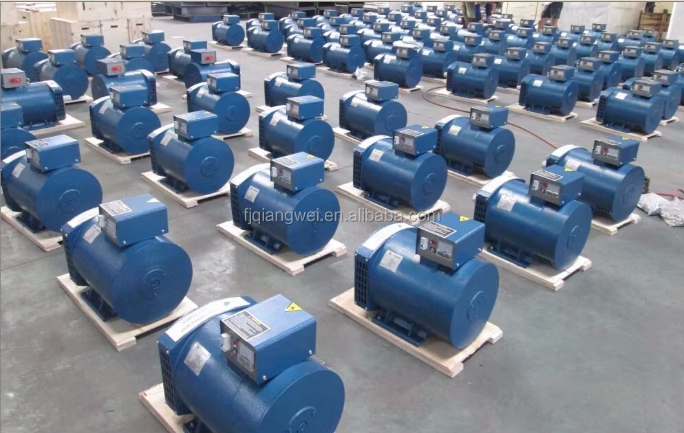 Single Phase 2kva to 50kva Ac Brush Alternator 10kw Permanent Magnet Generator
