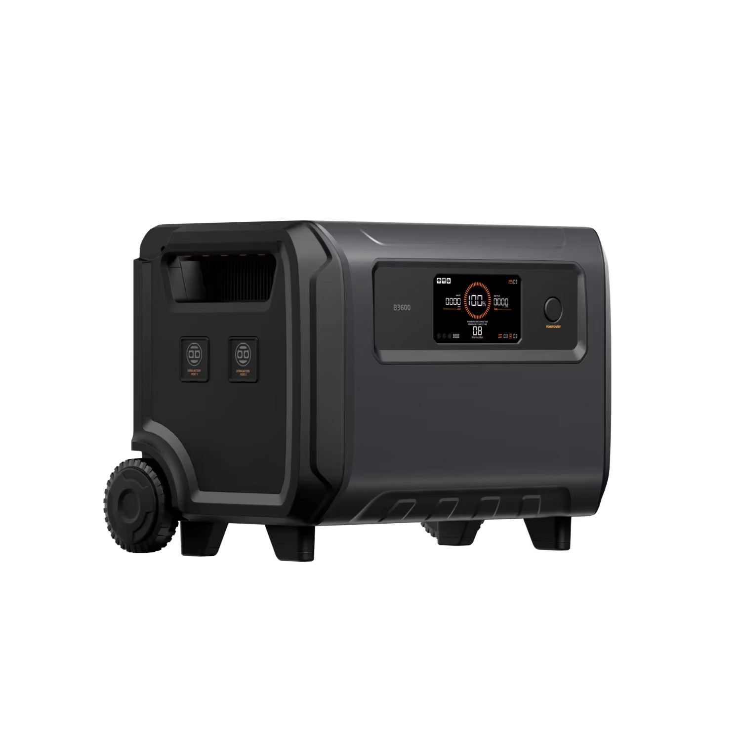 3600Wh Portable Extra LiFePo4 Battery Pack MPPT Controller Solar Panel Home Backup Electricity Solar Generator Pure Sine Wave