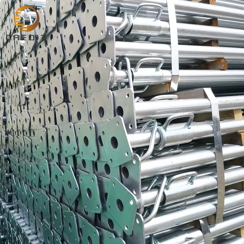 OD 48/40mm Spanish Type Scaffolding Steel Prop 1.8-4.0m Adjustable Shoring Jack Puntales Metalicos