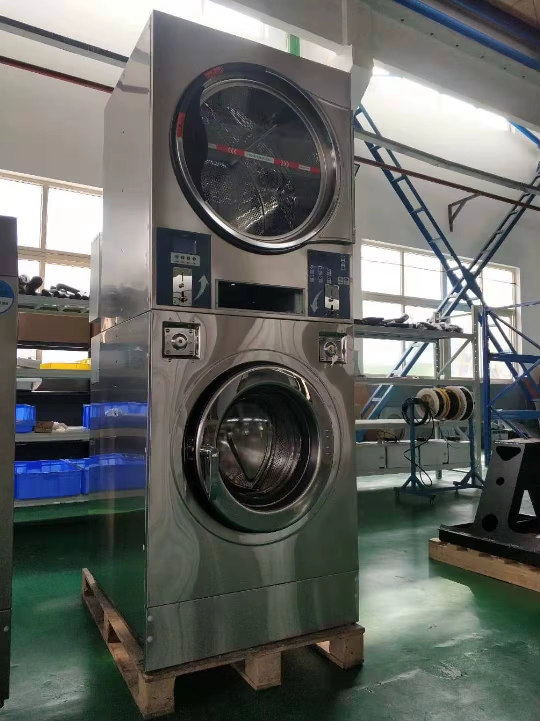 High Efficiency Energy-saving Laundry Washing Machine Stack Washer Dryer Laundry Washing Machine