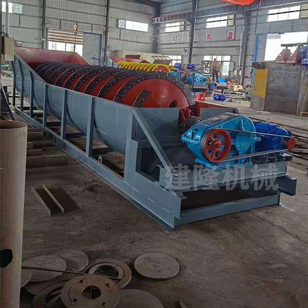 Manufacturer Sells Polyurethane-lined Spiral Sand Washing Machines and River Sand and Silt Washing Machines