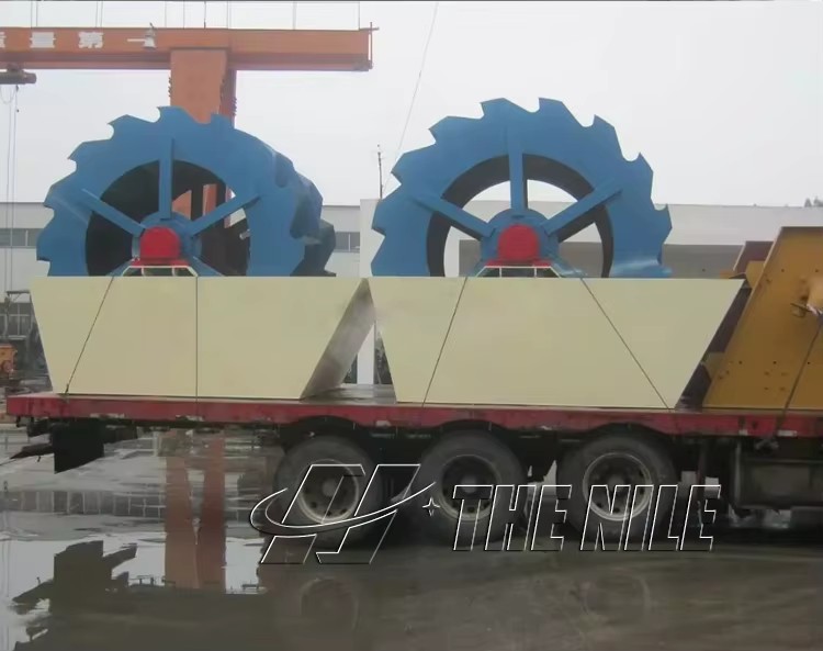 Wheel Sand Washer Sea Sand Washing Machine