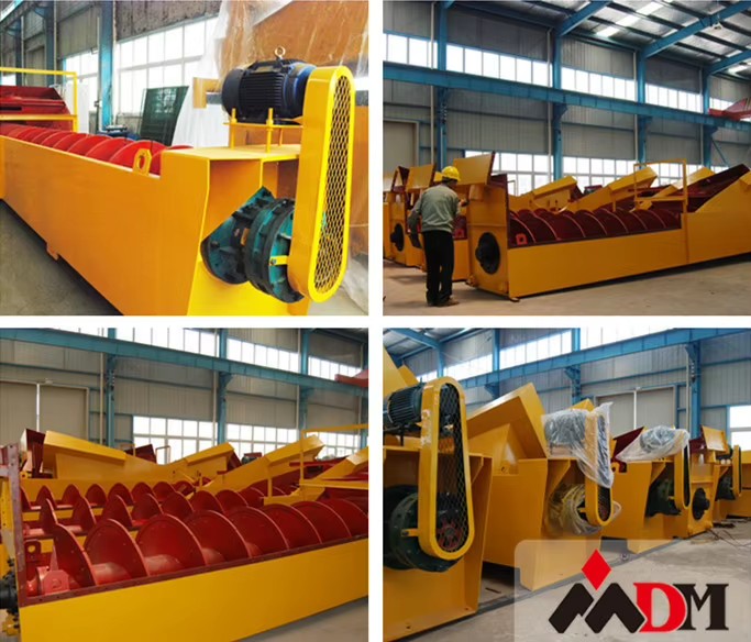 New Technical High Cleaning Efficiency Sand Washer Screw Wheel Sand Washing for Sale
