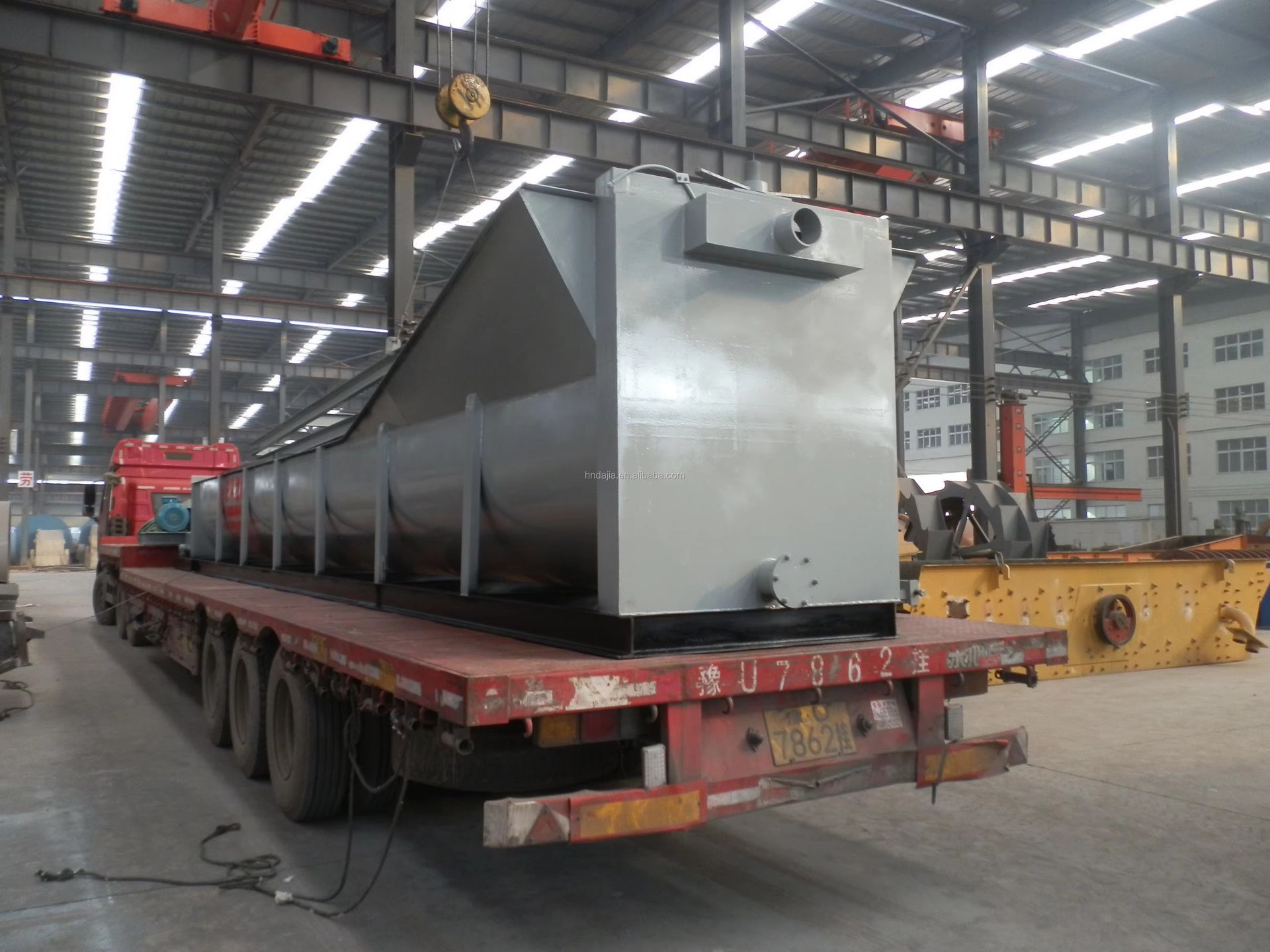 Business Cooperation of Single Spiral Sand Washer