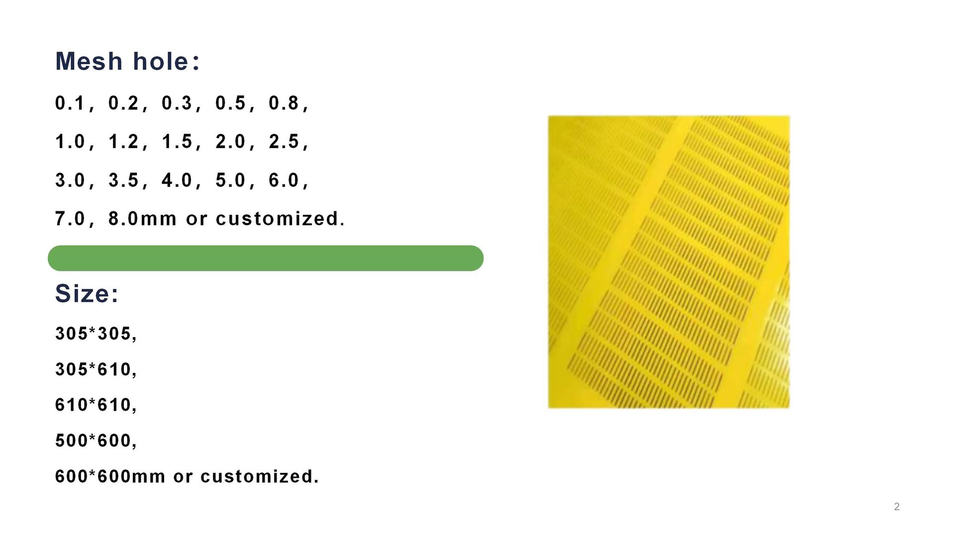 Product detail