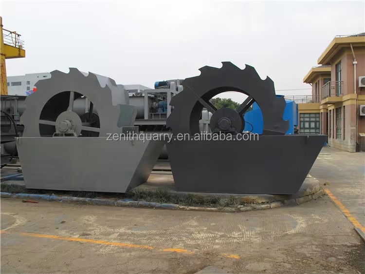 Portable Gold Wheel Silica Sand Washing Machine Equipment Silica Sand Monazite Washing Plant Sand Washing and Drying Machine