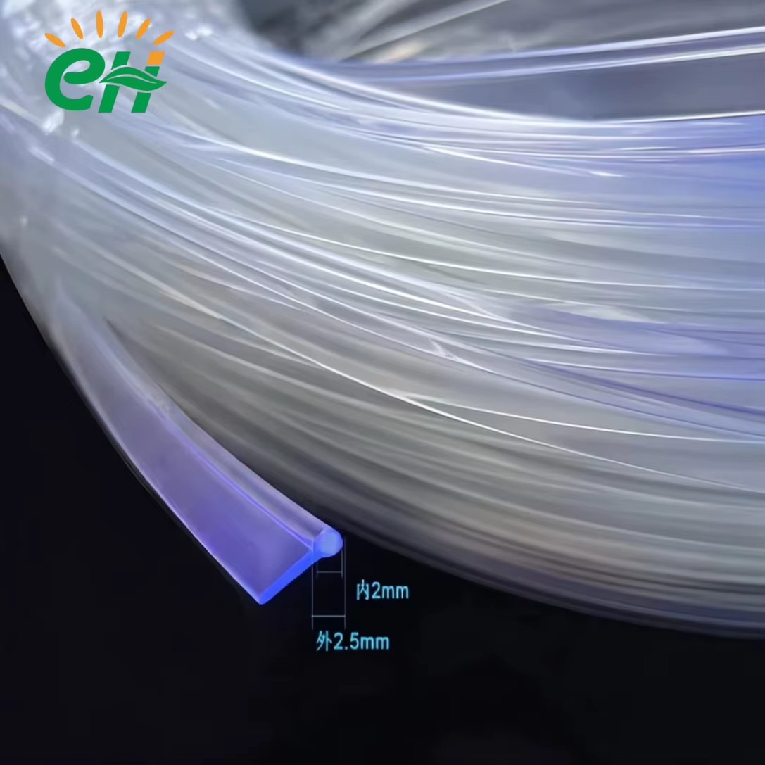 Ultra-Bright Side Glow Fiber Optic Integrated Skirt Soft MMA Optical Light for Car Interior Luminous Clothing Linear Lighting