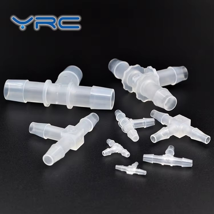 Small Plastic Hose Barb Tee Joint for Tubing Fittings