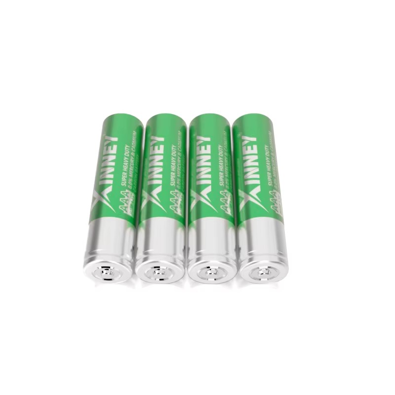 High Quality R03 Carbon Zinc Batteries-7th Generation AAA Size Stable Power for Remote Control Flashlight & Power Tools