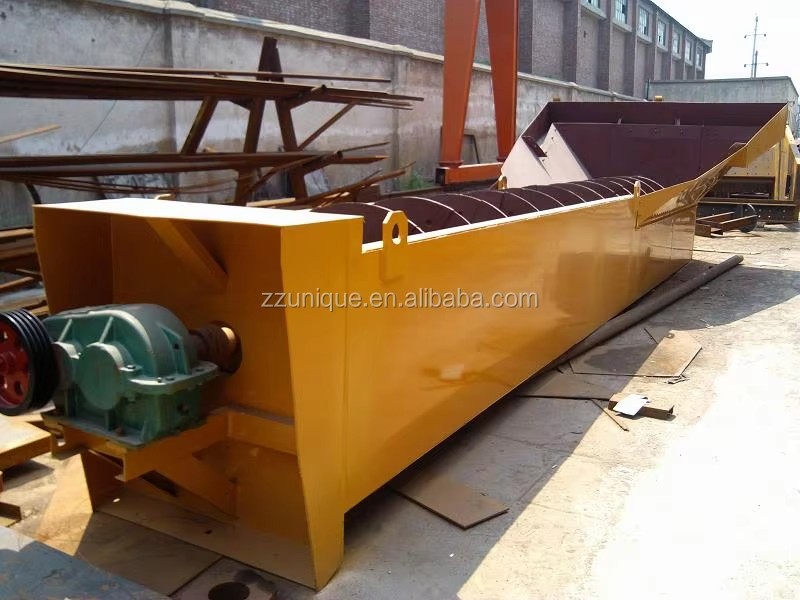 Easy Operating Screw Type Sand Washing Machine, Sand Washer Price