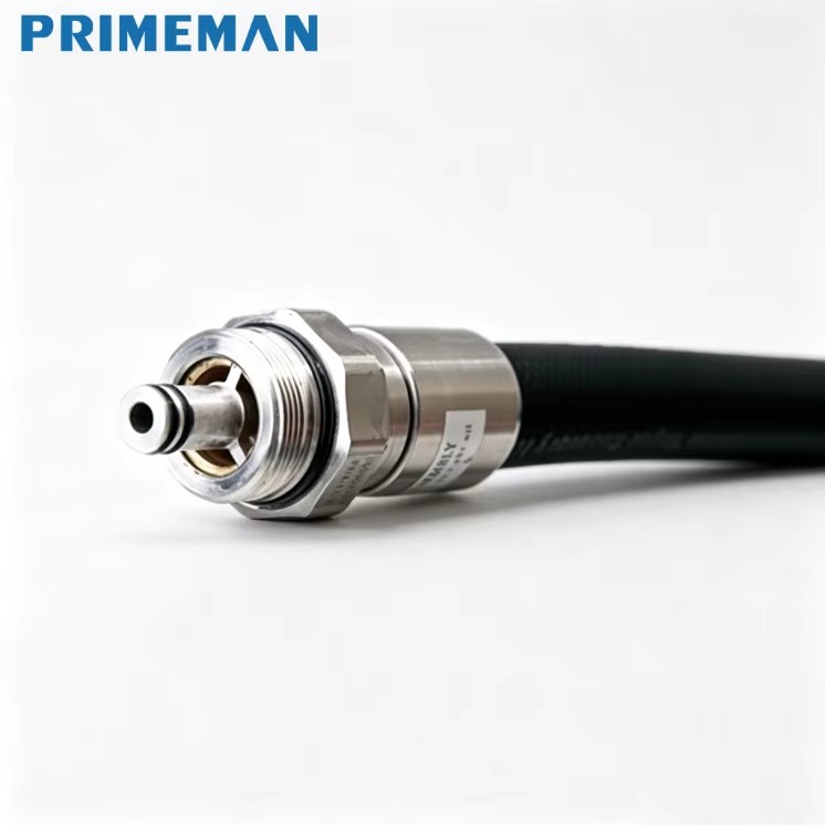 Best Quality PRM ARH-34A 4.5m Black Flexible Rubber Hose Fuel Satiation Vapor Recovery Grease Gun Petrol Service Equipment