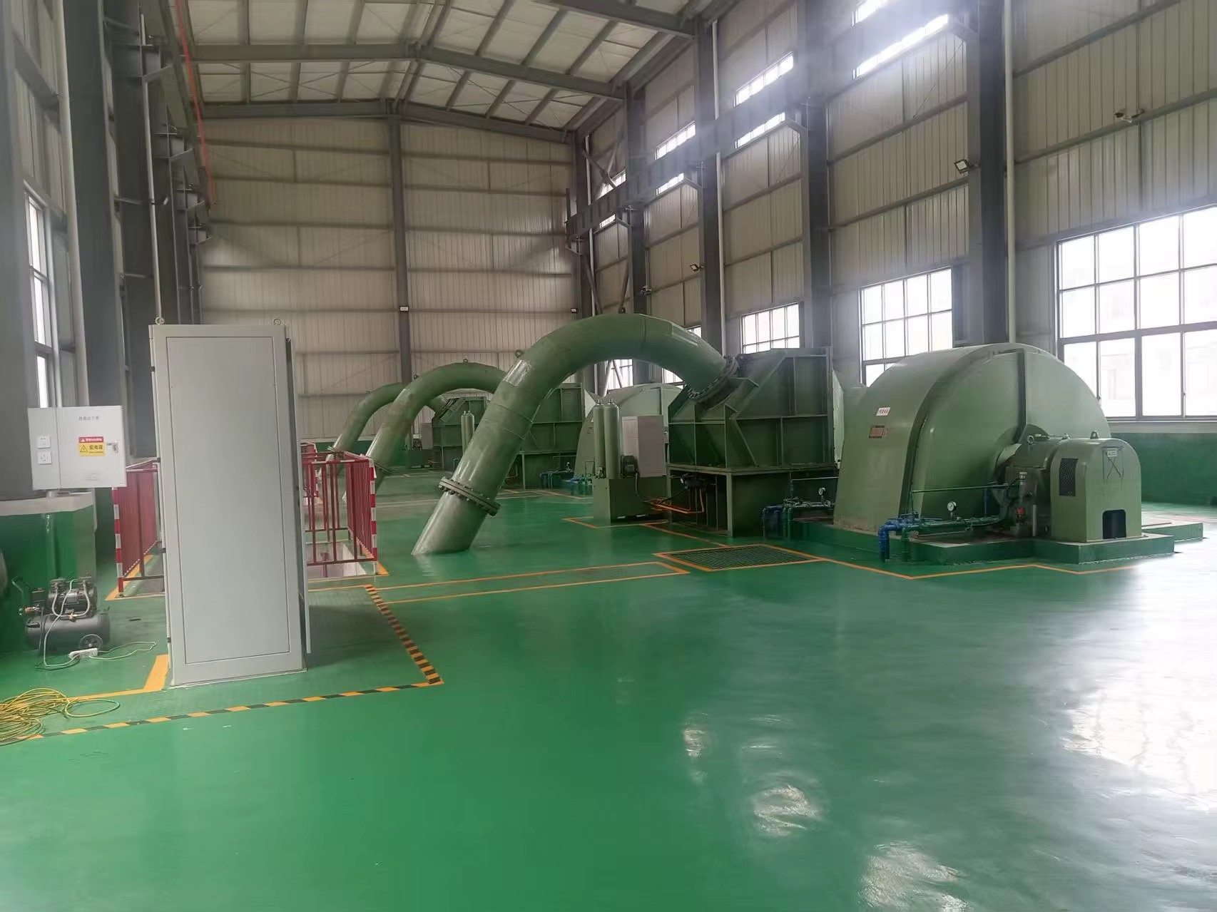 Horizontal 100kw Hydro Power Generator Full Set Hydro Power Free Electricity Generator Water Turbine