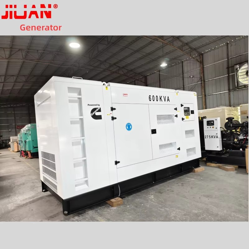 Guangzhou Industrial Factory 550kva 600kva 440kw 480kw diesel Generator Engine with 100% Copper Brushless Alternator for Mining