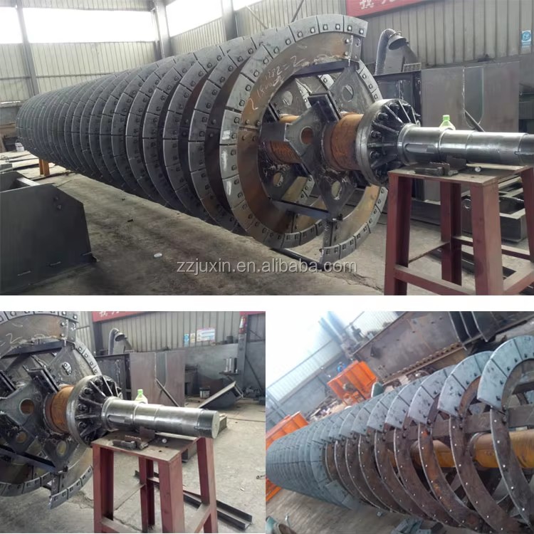 High Efficiency Screw Industrial Salt/ Table Salt / Sand Stone Washing Machine
