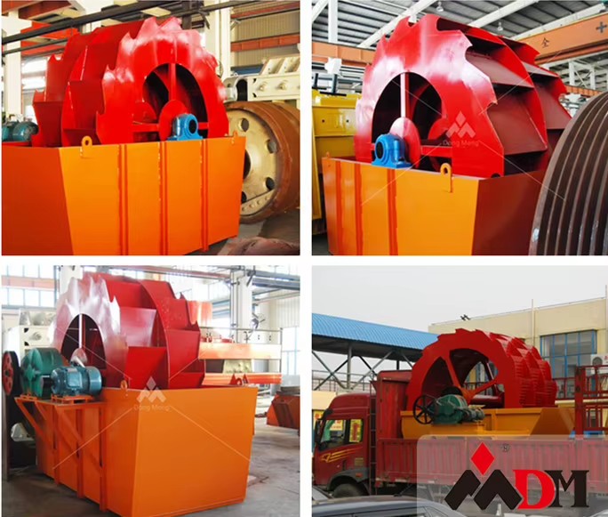 High Efficiency Low Price Wheel Sand Washing Machine for Building Material