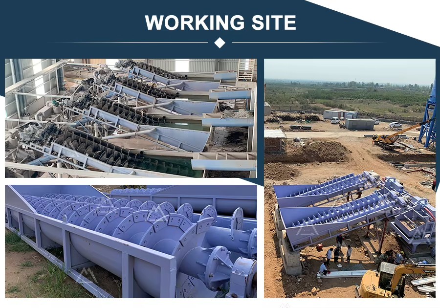 Wholesale Large-Scale High Efficiency Spiral Sand Washer and Stone Washer with Gear and Pump Core Components for Ore Application