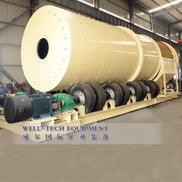 High Capacity 30-200TPH Gravity Separator Sand Washing Machine for Copper Ore Gravel Cleaning Pump Motor Gear Mining Equipment